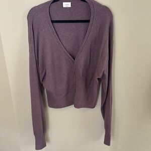 Wilfred Women's Purple Sweater